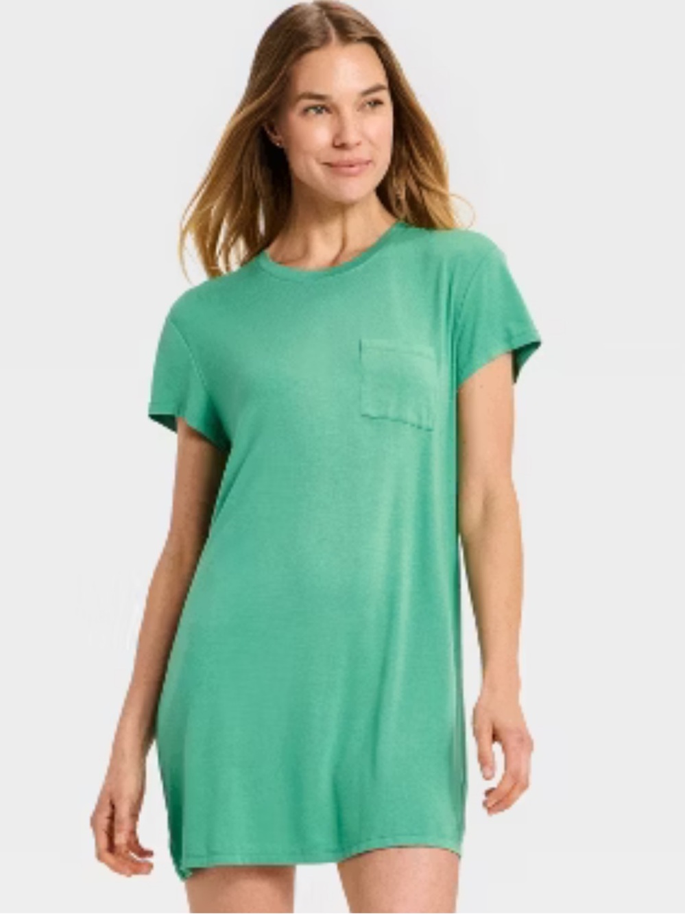 Auden Women's Jersey Pajama T-Shirt Dress